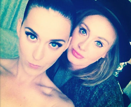 Katy Perry and Adele pouting