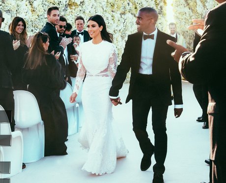 Kim Kardashian Wedding Dress