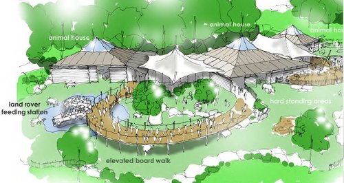 Marwell Zoo new enclosure