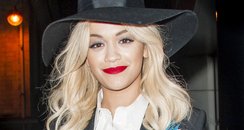Rita Ora wearing a hat in Paris