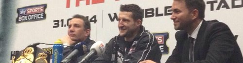 FROCH WEMBLEY PRESS