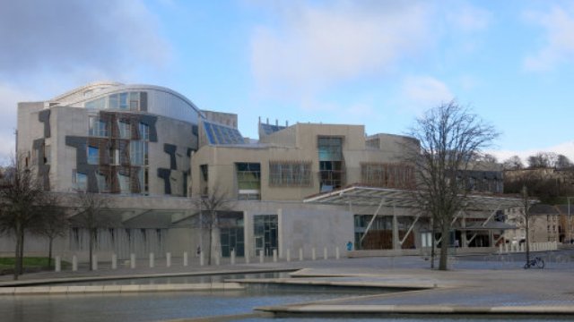 The Scottish Parliament at Holyrood