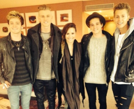 The Vamps and Demi Lovato