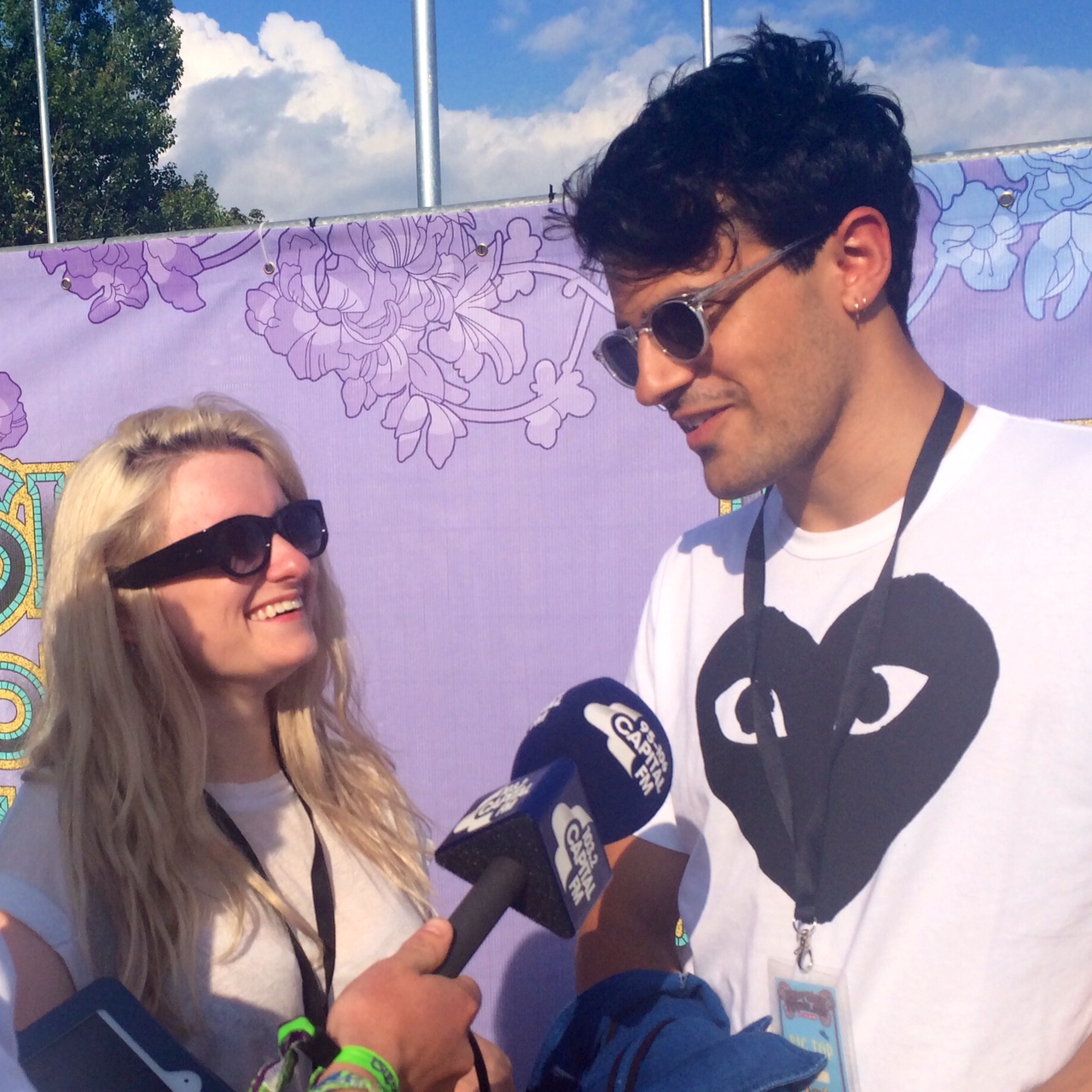 Clean Bandit at Isle of Wight Festival 2014