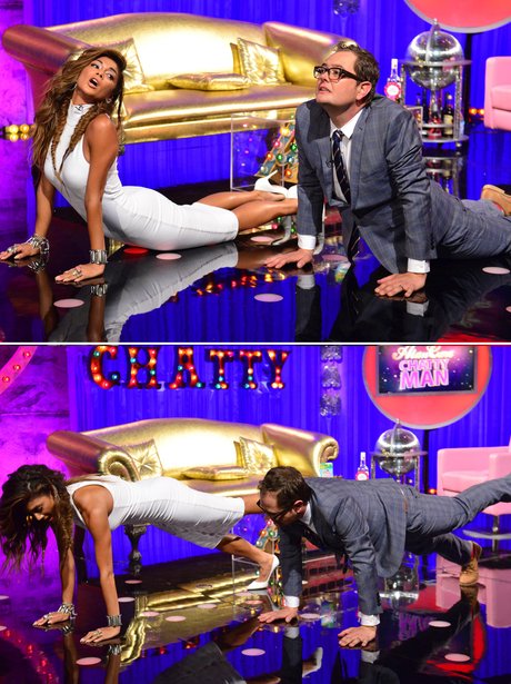 Nicole Scherzinger Alan Carr Yoga