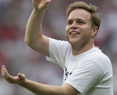 Olly Murs at Soccer Aid 2014