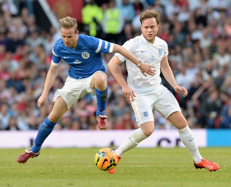 Olly Murs at Soccer Aid 2014