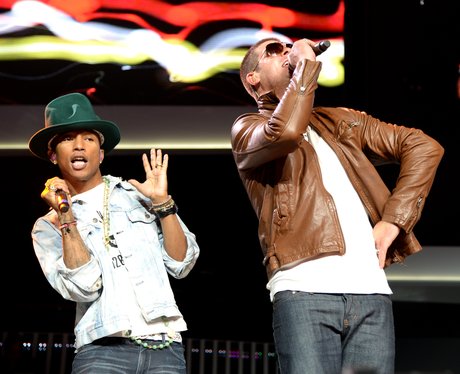 Pharrell Williams and Robin Thicke