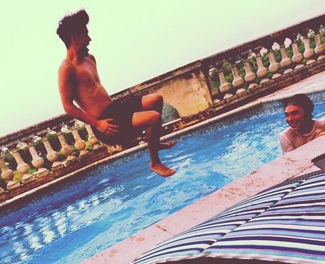 Union J on holiday