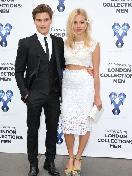 Pixie Lott and Oliver Cheshire