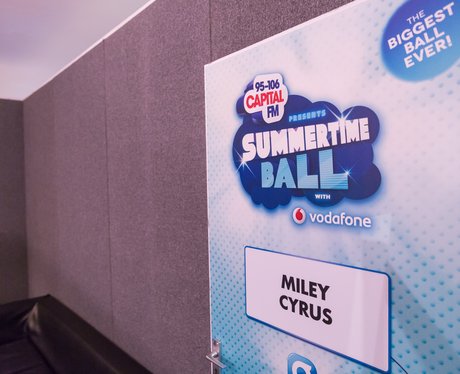 Backstage at the Summertime Ball 2014