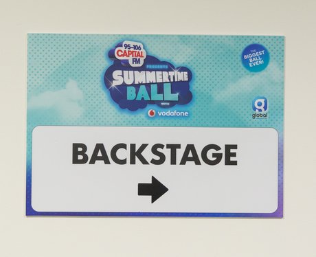 Backstage at the Summertime Ball 2014
