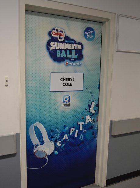Capital Summertime Ball Backstage - Dressing Room 