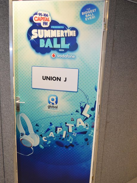 Capital Summertime Ball Backstage - Dressing Room