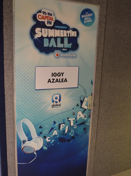 Capital Summertime Ball Backstage - Dressing Room