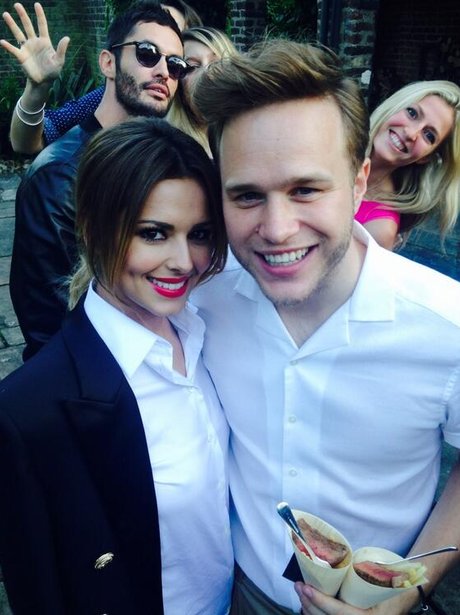 Cheryl Cole and Olly Murs