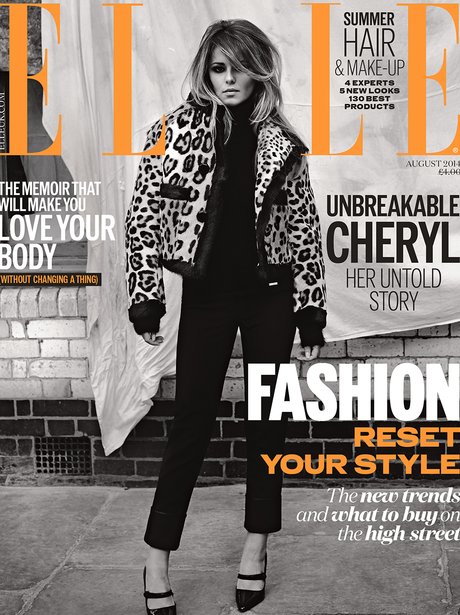 Cheryl Cole ELLE Magazine 2014