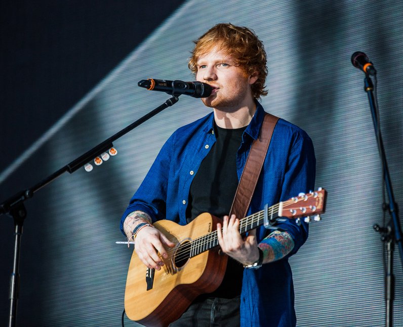 Ed Sheeran live at the Summertime Ball 2014