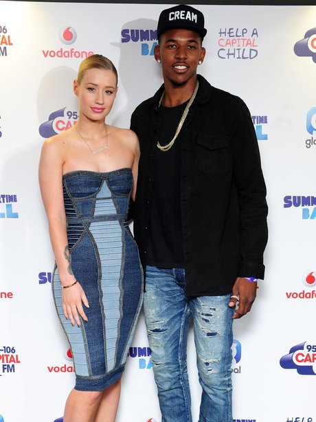 Iggy Azalea And Nick Young Summertime Ball 2014 Ar