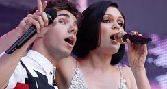 Jessie J and Nathan Sykes Summertime Ball 2014