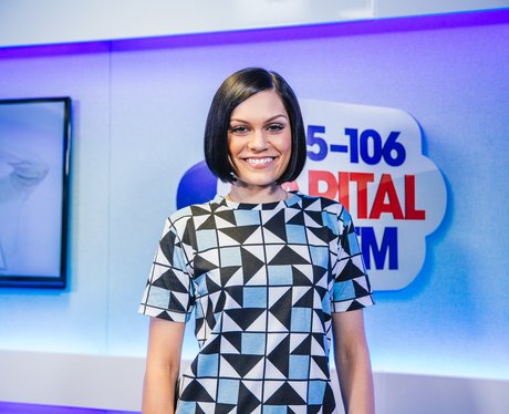 Jessie J backstage at the Summertime Ball 2014
