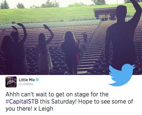 Little Mix STB Tweet