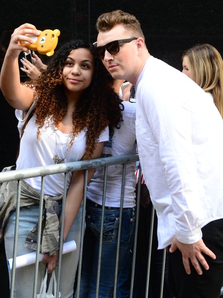 Sam Smith promotes 'The Lonely Hour' in America