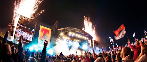 T in the Park - Fireworks