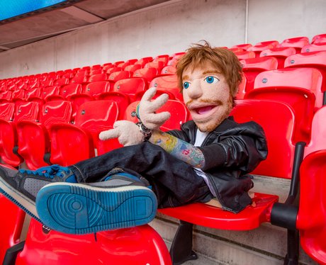 Ed Sheeran puppet In Your Seats