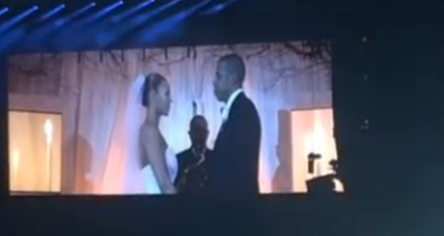 Beyonce and Jay Z Wedding Footage