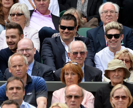 Liam Payne and Niall Horan Wimbledon