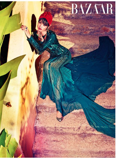 RIhanna Harper's Bazaar Arabia 2014