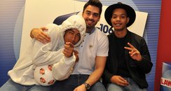 Rob Howard with Rizzle Kicks - North East Live