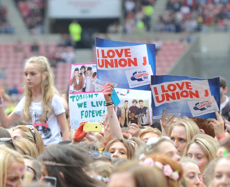 Union J live at North East Live 2014