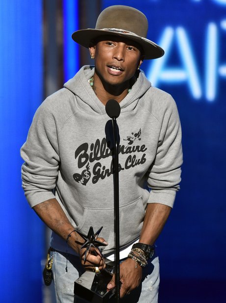 Pharrell Williams at the BET Awards 2014