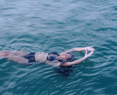 Beyonce in ocean