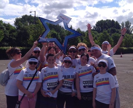 Capital FM at the Manchester Color Run