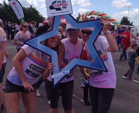 Capital FM at the Manchester Color Run