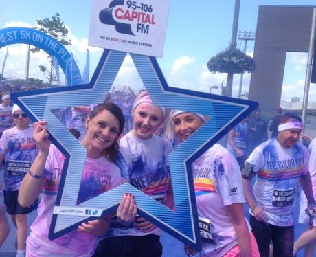 Capital FM at the Manchester Color Run