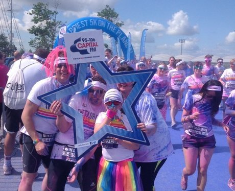Capital FM at the Manchester Color Run