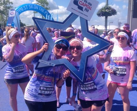 Capital FM at the Manchester Color Run