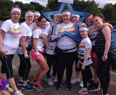 Capital FM at the Manchester Color Run