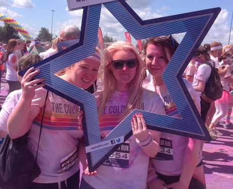 Capital FM at the Manchester Color Run