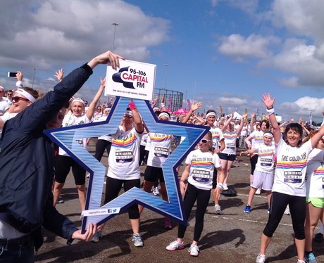 Capital FM at the Manchester Color Run