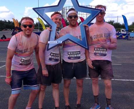 Capital FM at the Manchester Color Run