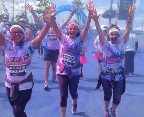 Capital FM at the Manchester Color Run