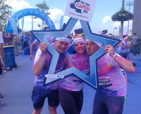 Capital FM at the Manchester Color Run