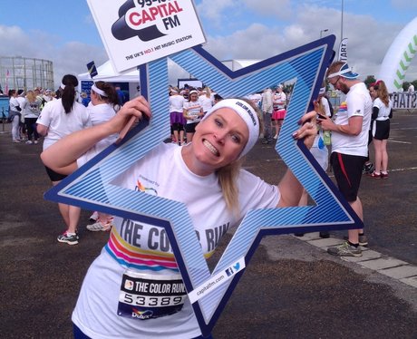 Capital FM at the Manchester Color Run