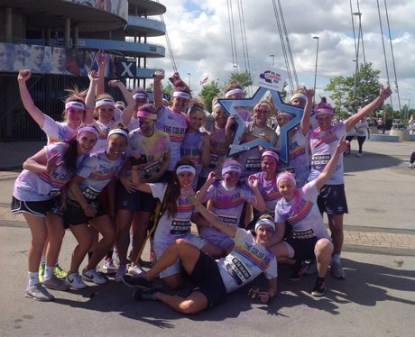 Capital FM at the Manchester Color Run