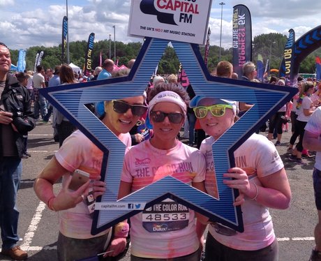 Capital FM at the Manchester Color Run